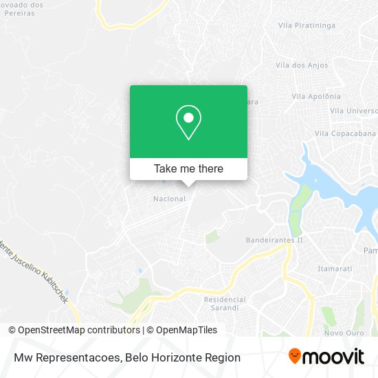Mw Representacoes map