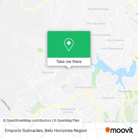 Emporio Guimarães map