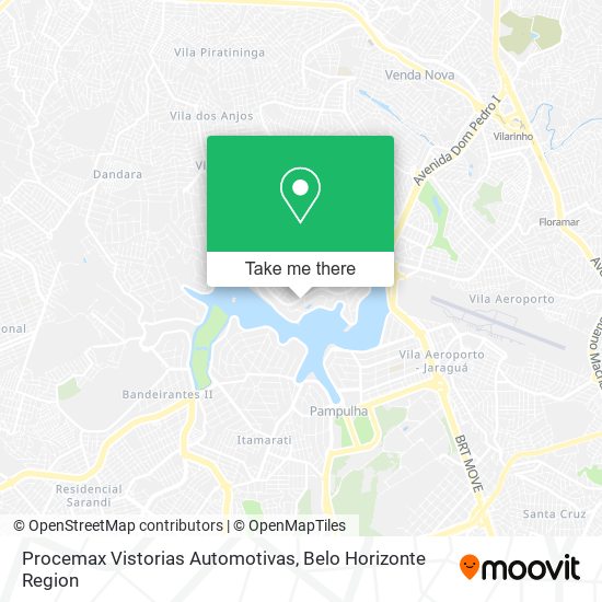 Procemax Vistorias Automotivas map