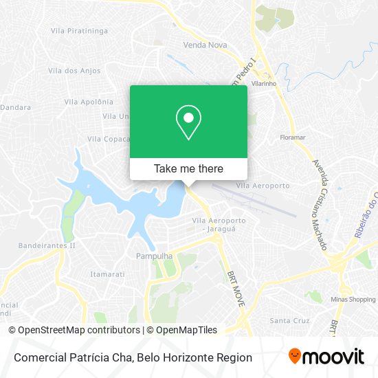 Comercial Patrícia Cha map