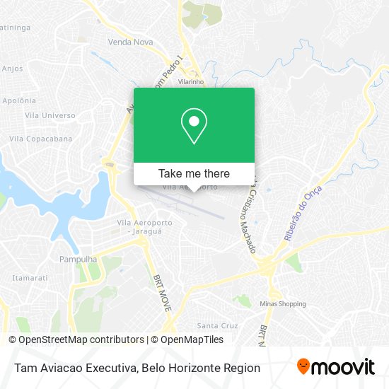 Tam Aviacao Executiva map