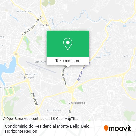 Condominio do Residencial Monte Bello map