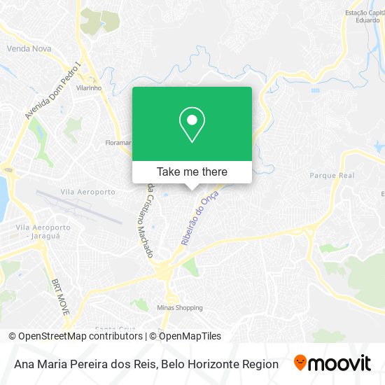 Ana Maria Pereira dos Reis map