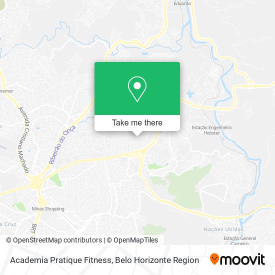 Academia Pratique Fitness map