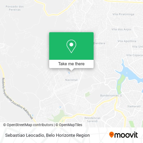 Sebastiao Leocadio map