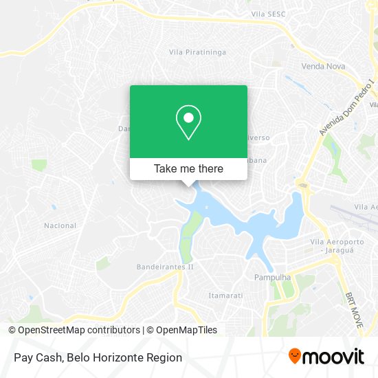 Pay Cash map