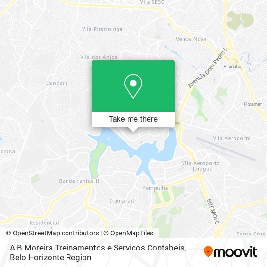 A B Moreira Treinamentos e Servicos Contabeis map