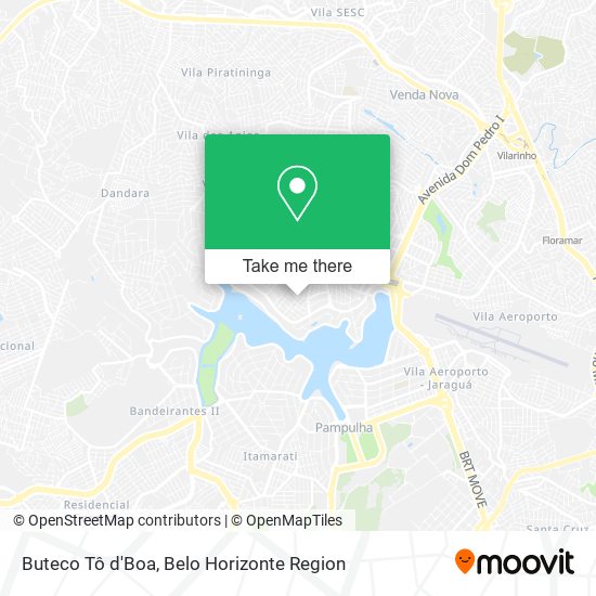 Buteco Tô d'Boa map