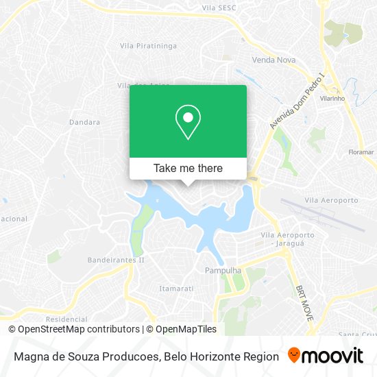 Magna de Souza Producoes map