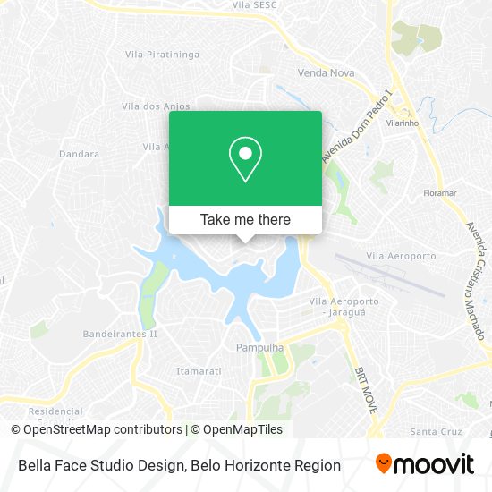 Bella Face Studio Design map