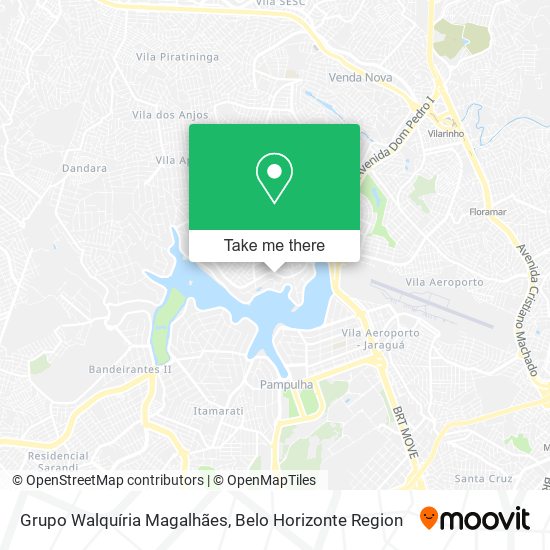 Grupo Walquíria Magalhães map