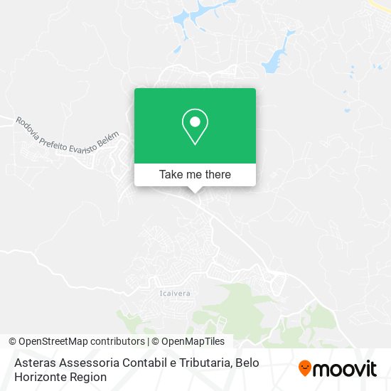 Asteras Assessoria Contabil e Tributaria map