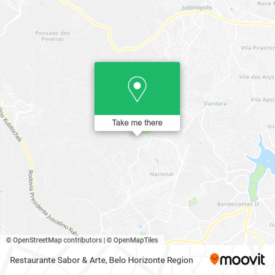 Restaurante Sabor & Arte map