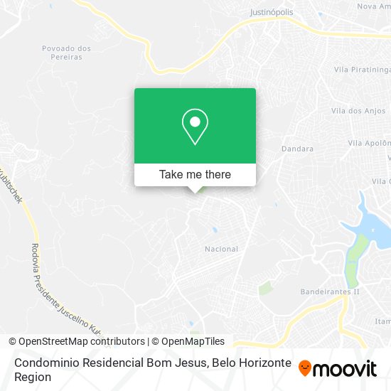 Condominio Residencial Bom Jesus map