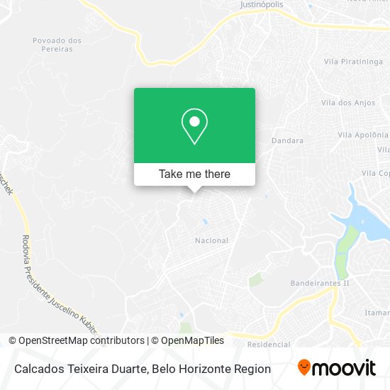 Calcados Teixeira Duarte map