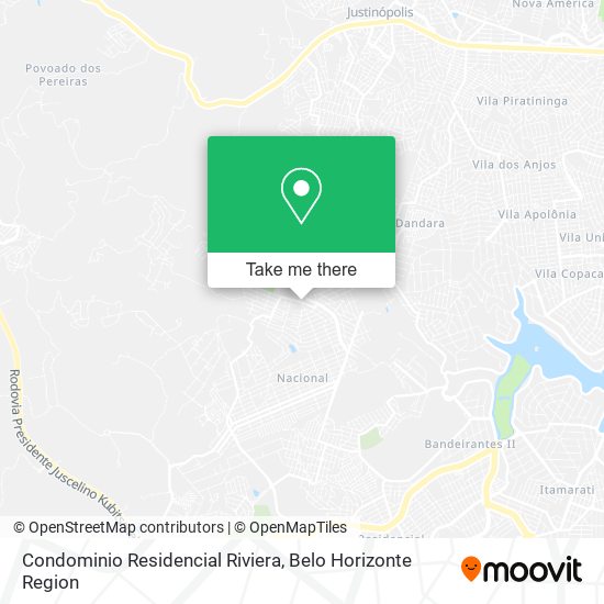 Condominio Residencial Riviera map