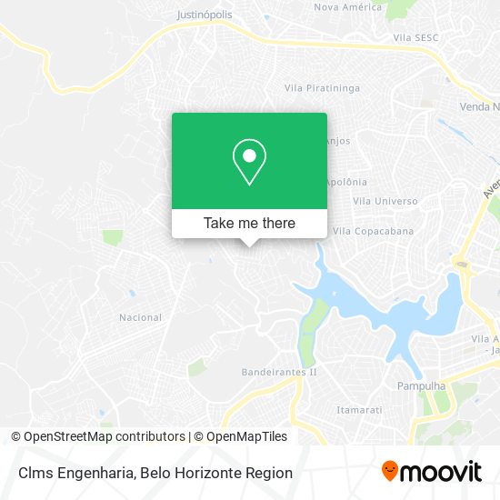 Clms Engenharia map