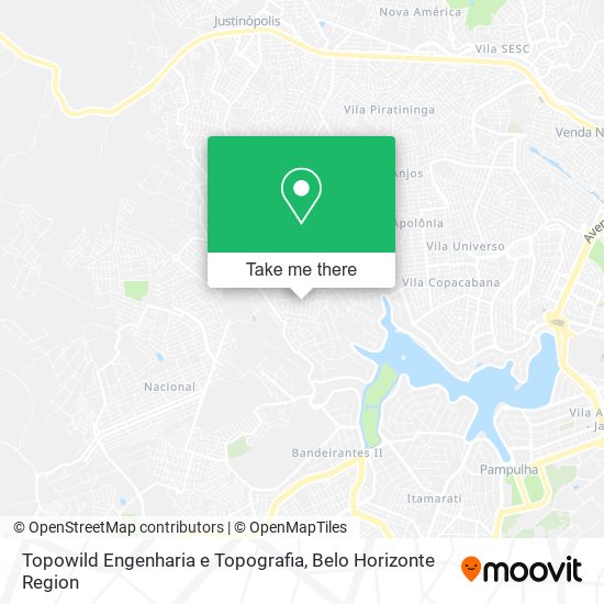 Topowild Engenharia e Topografia map