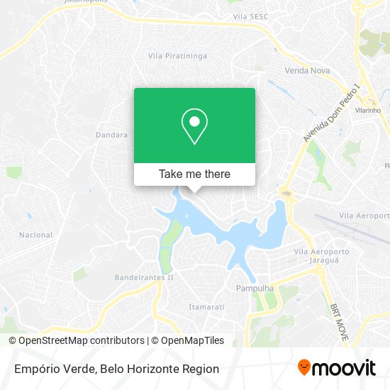 Empório Verde map