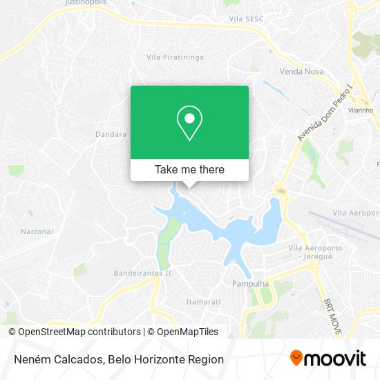 Neném Calcados map