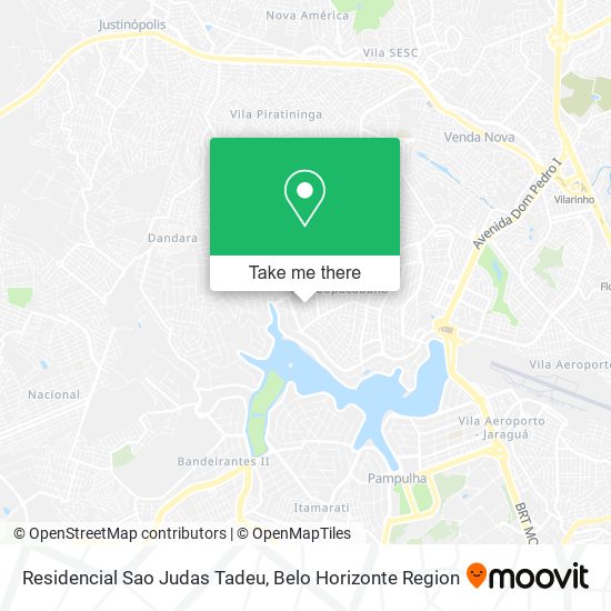 Residencial Sao Judas Tadeu map