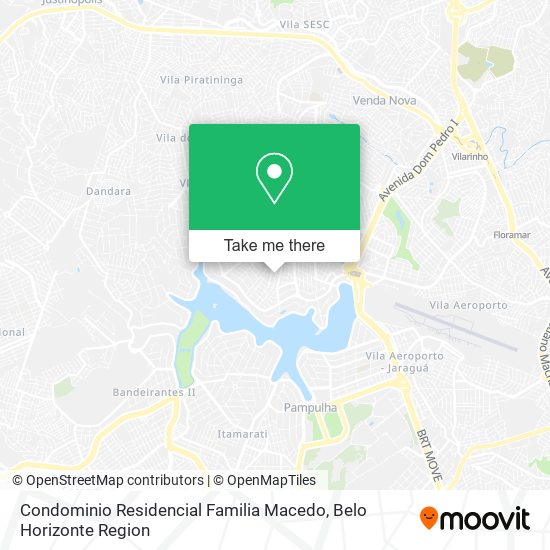 Mapa Condominio Residencial Familia Macedo