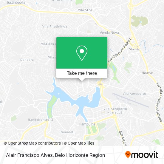 Alair Francisco Alves map