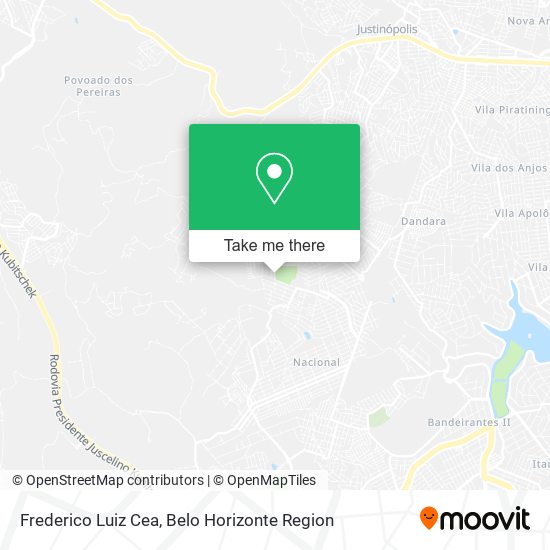 Frederico Luiz Cea map