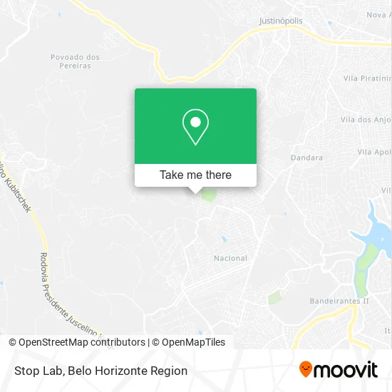 Stop Lab map