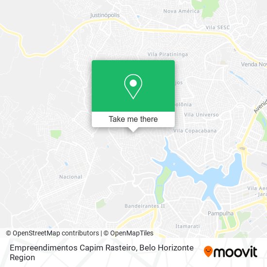 Empreendimentos Capim Rasteiro map