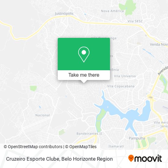 Cruzeiro Esporte Clube map