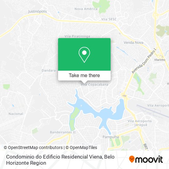 Condominio do Edificio Residencial Viena map