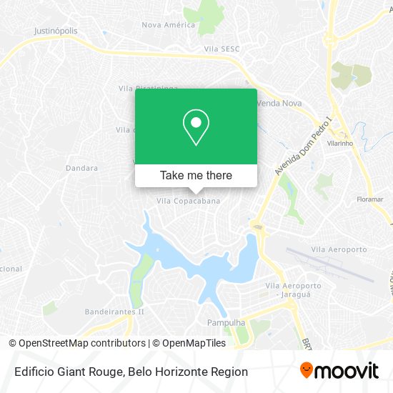 Edificio Giant Rouge map