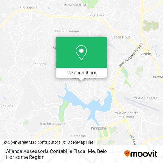 Alianca Assessoria Contabil e Fiscal Me map