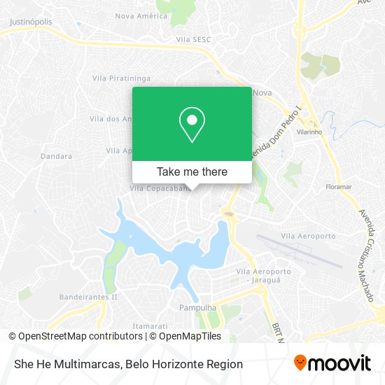 She He Multimarcas map
