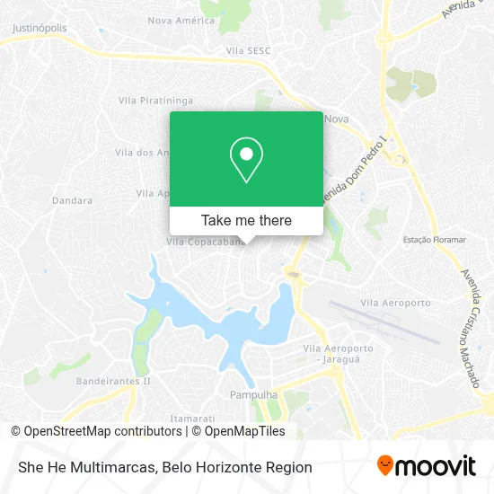 She He Multimarcas map