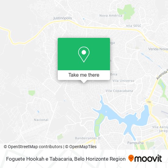 Foguete Hookah e Tabacaria map