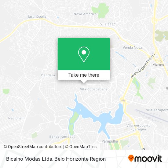 Bicalho Modas Ltda map