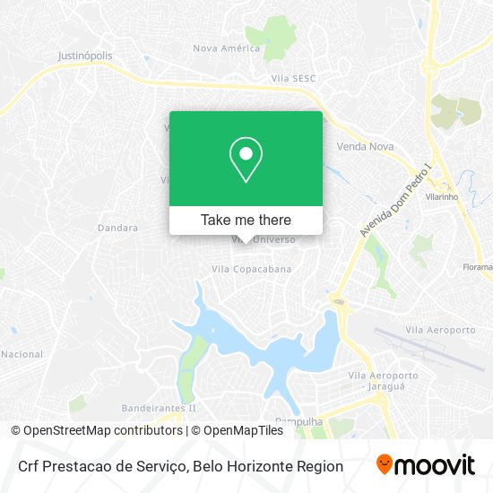 Crf Prestacao de Serviço map