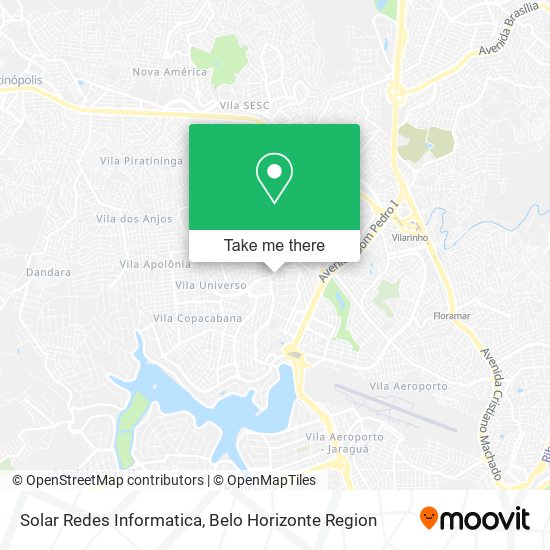 Solar Redes Informatica map