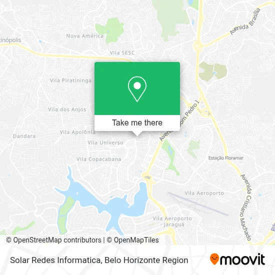 Solar Redes Informatica map