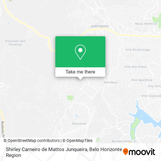 Shirley Carneiro de Mattos Junqueira map