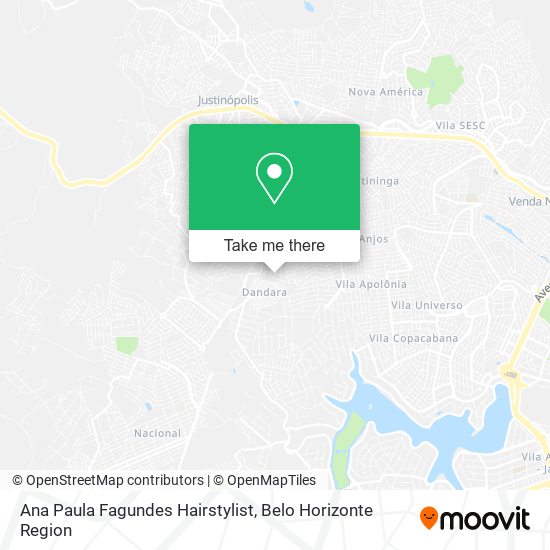 Ana Paula Fagundes Hairstylist map