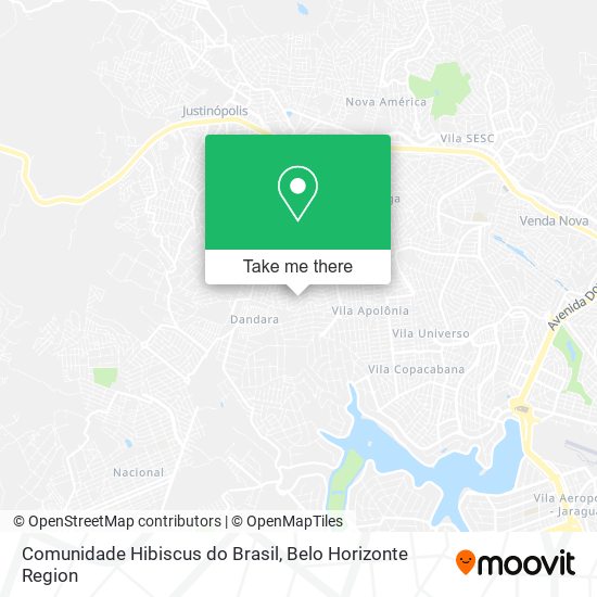 Comunidade Hibiscus do Brasil map