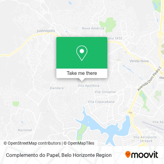 Complemento do Papel map