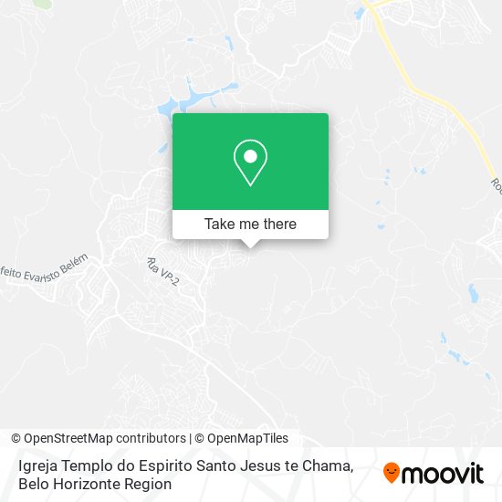 Igreja Templo do Espirito Santo Jesus te Chama map