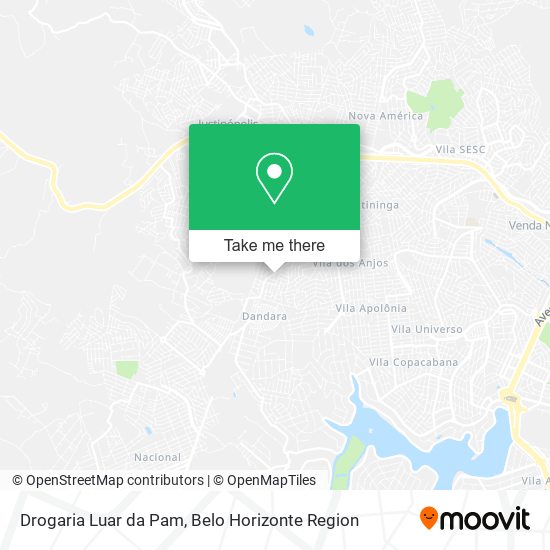 Drogaria Luar da Pam map
