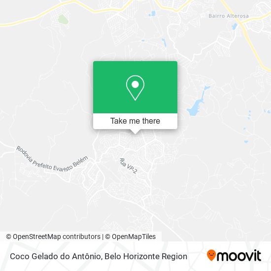 Coco Gelado do Antônio map