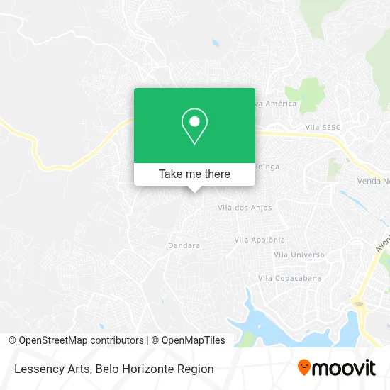Lessency Arts map