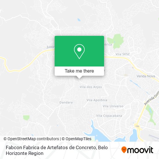 Fabcon Fabrica de Artefatos de Concreto map